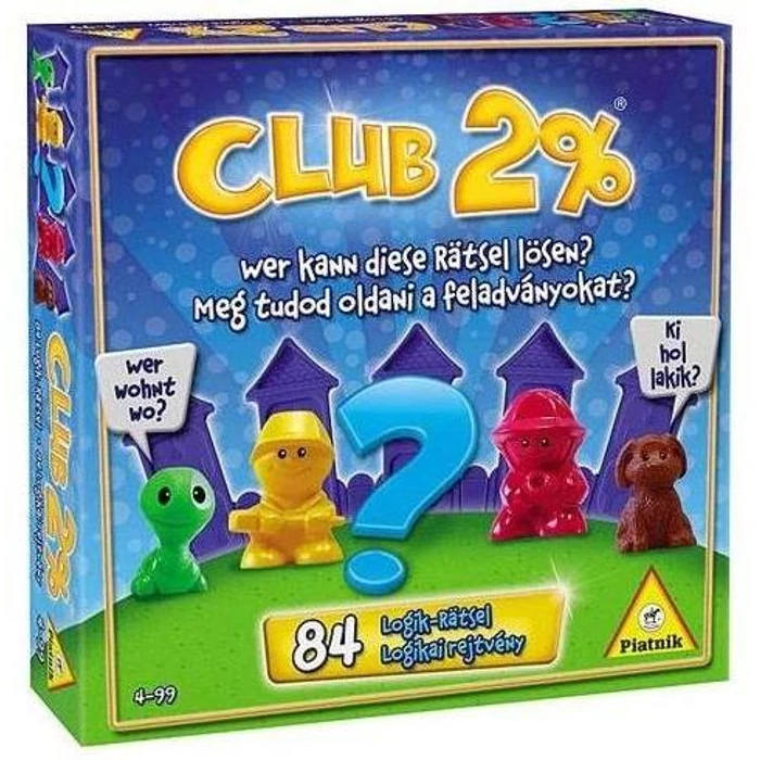Club 2% logikai játék (653896)