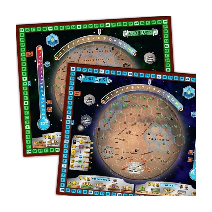 A Mars Terraformálása -  Hellas & Elysium kiegészítő társasjáték (707095)