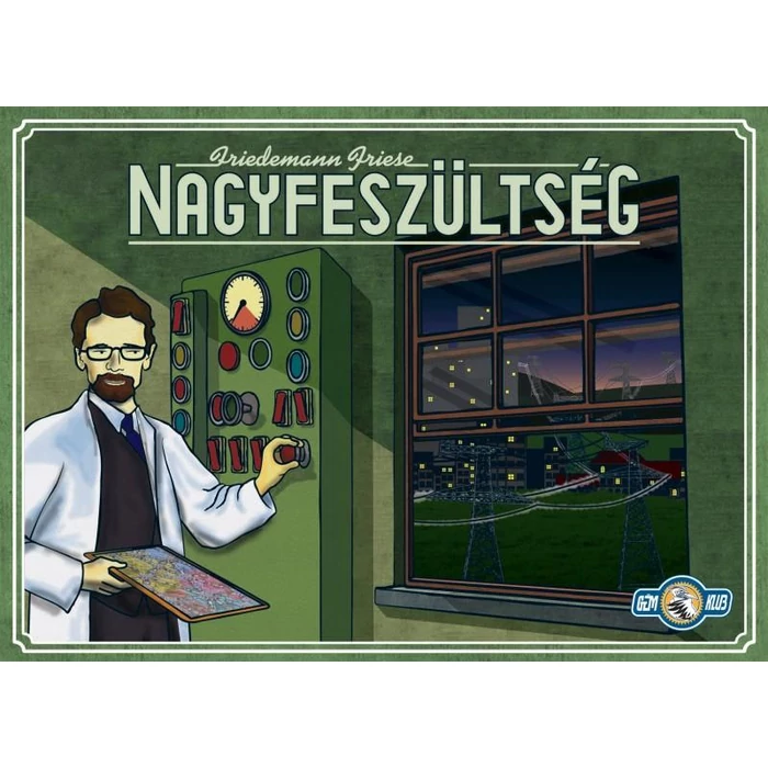 Nagyfeszültség társasjáték (750000)