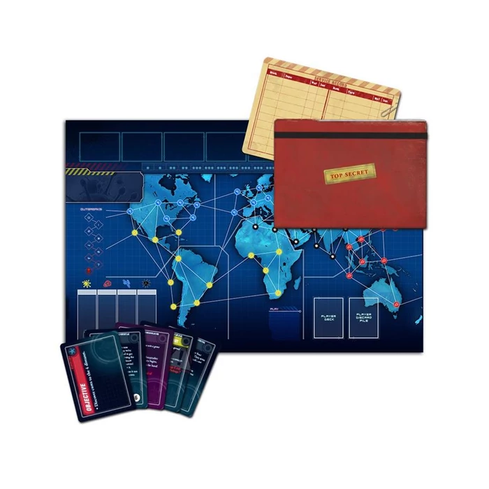Pandemic - Legacy 1. évad társasjáték - piros doboz (750178)