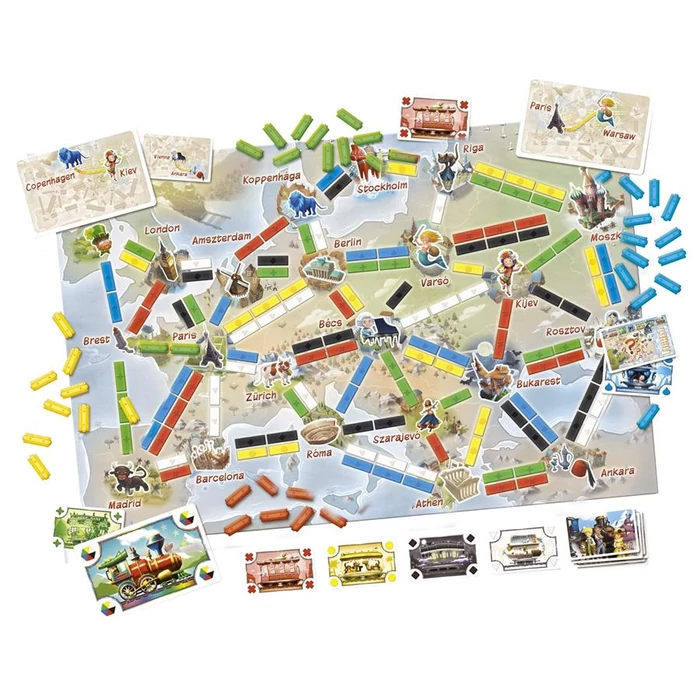 Ticket to Ride Az első utazás társasjáték (750345)