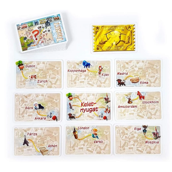 Ticket to Ride Az első utazás társasjáték (750345)