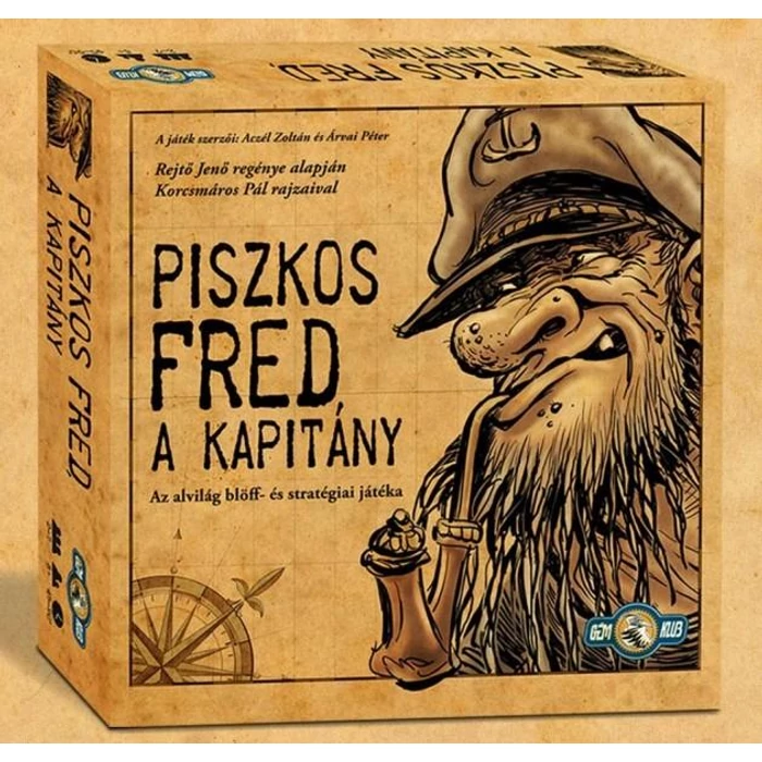 Piszkos Fred, a kapitány társasjáték (751540)
