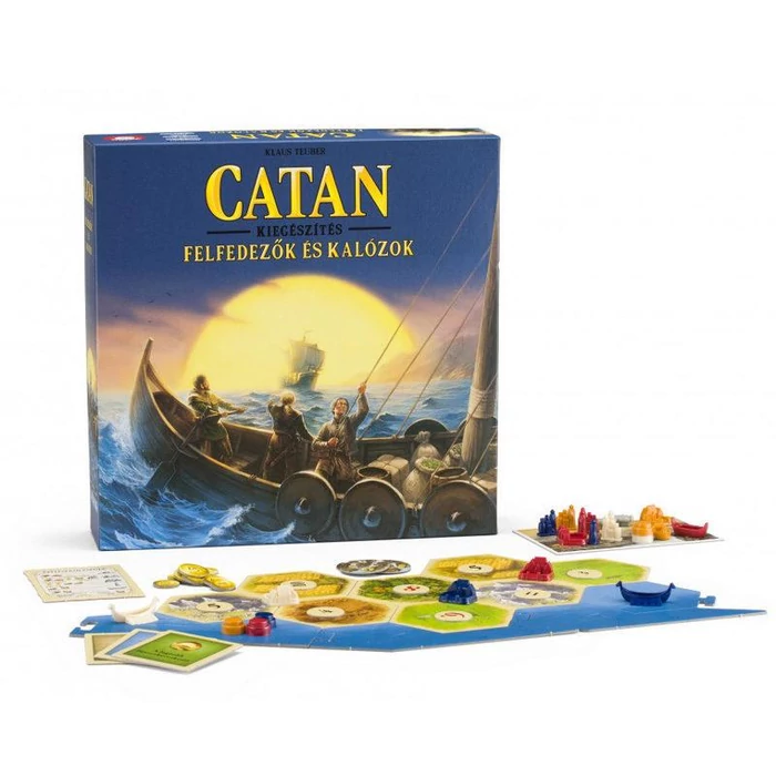 Catan kiegészítő - Felfedezők és Kalózok (777790)