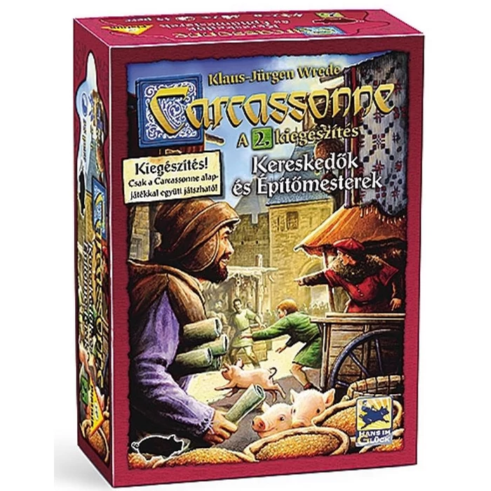 Carcassonne 2. kiegészítő - Kereskedők és építőmesterek (794599)