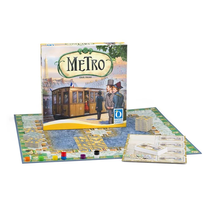 Metro társasjáték kegészítőkkel (801891)