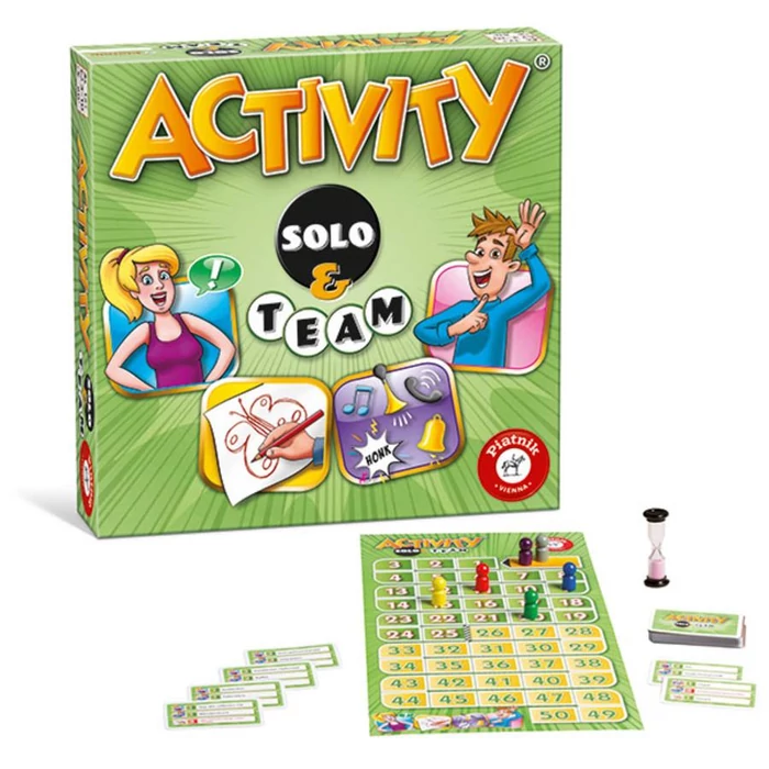 Activity Solo and Team társasjáték 