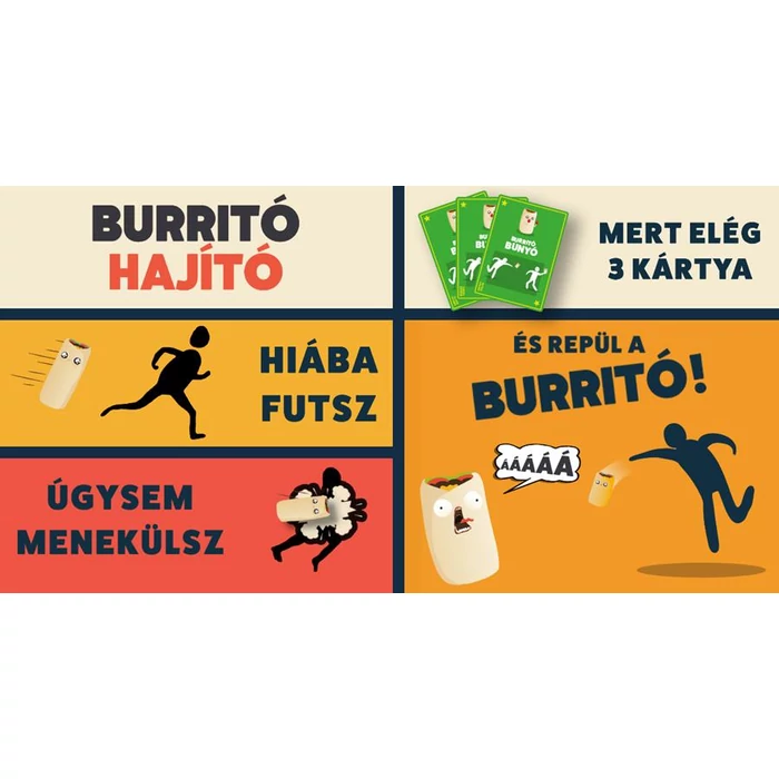 Burritóhajító társasjáték 