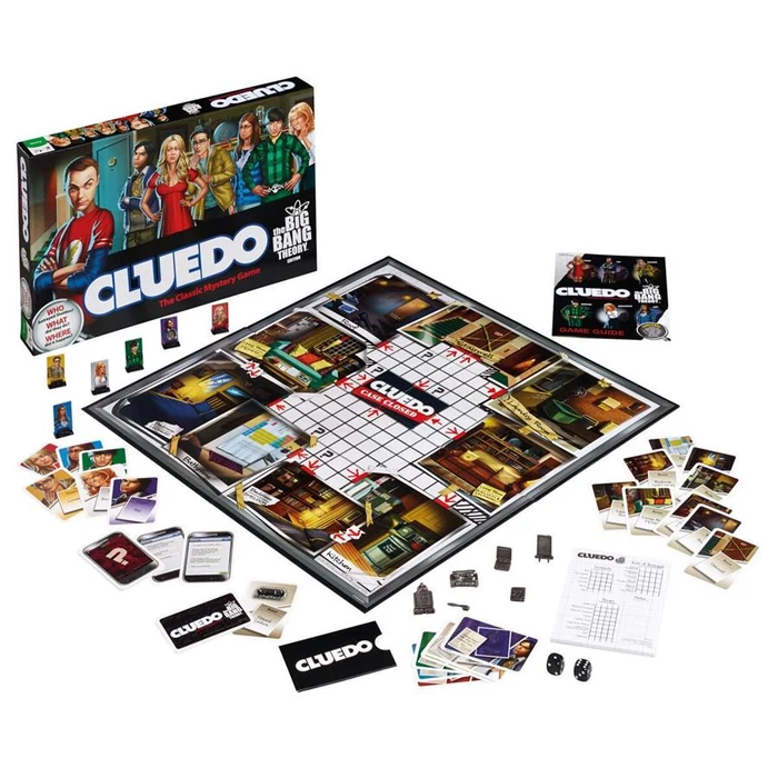 Hasbro - Cluedo The Big Bang Theory - Agymenők társasjáték 
