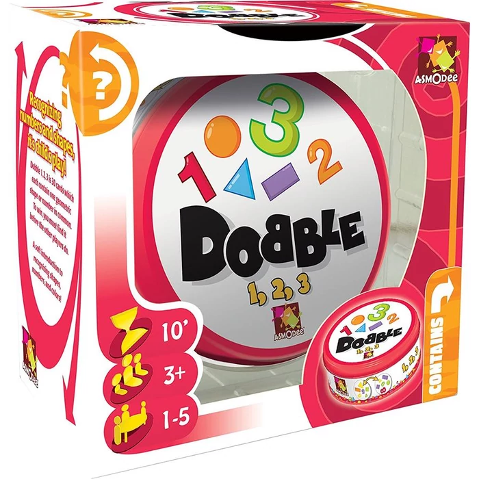 Dobble 123 társasjáték (046479)