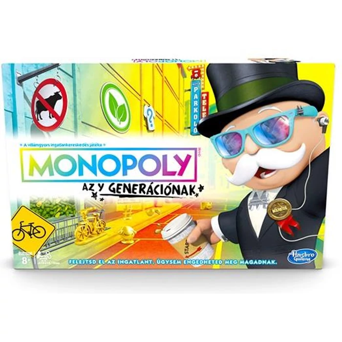 Hasbro - Monopoly az Y generációnak társasjáték 