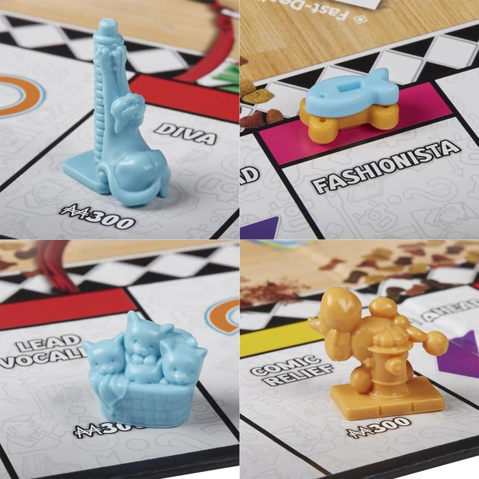 Hasbro - Monopoly Macskák és Kutyák társasjáték 