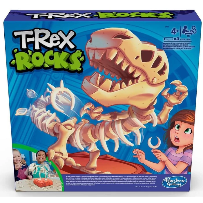 Hasbro - T-Rex Rocks társasjáték 