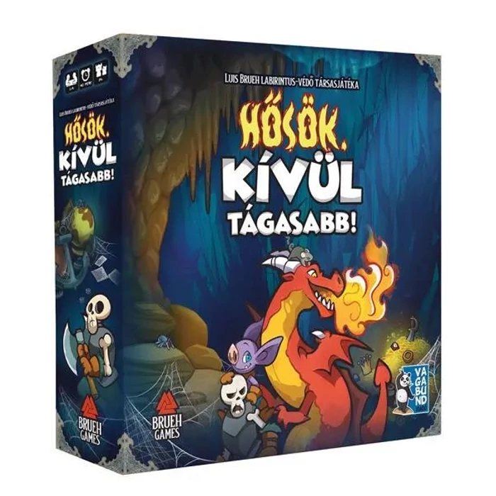 Hősök, kívül tágasabb! társasjáték (467425)