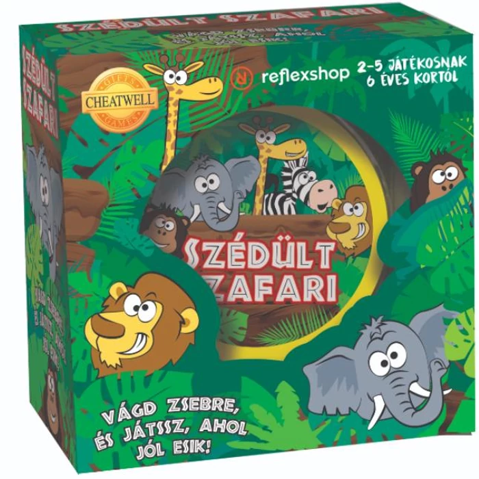 Szédült Szafari társasjáték (HU22321)
