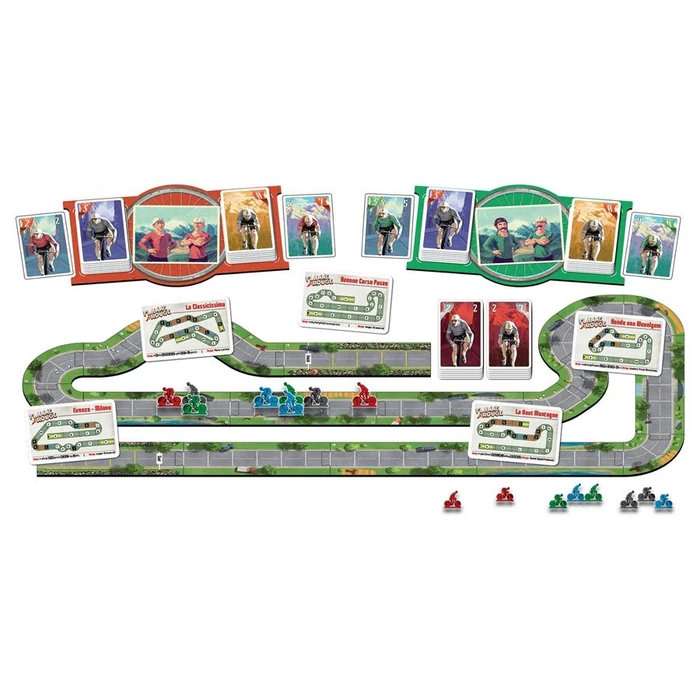 Flamme Rouge társasjáték (LAUFR)