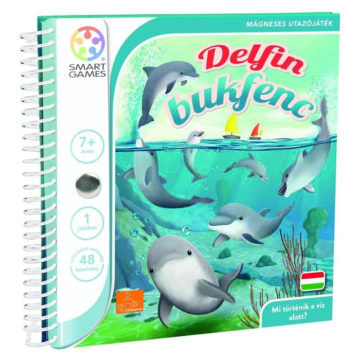 Magnetic Travel - Delfin bukfenc logikai játék (523802)