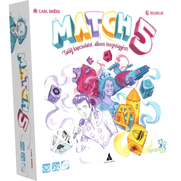 Match 5 társasjáték - magyar kiadás