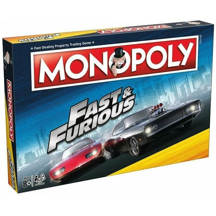 Hasbro - Monopoly Fast & Furious társasjáték 