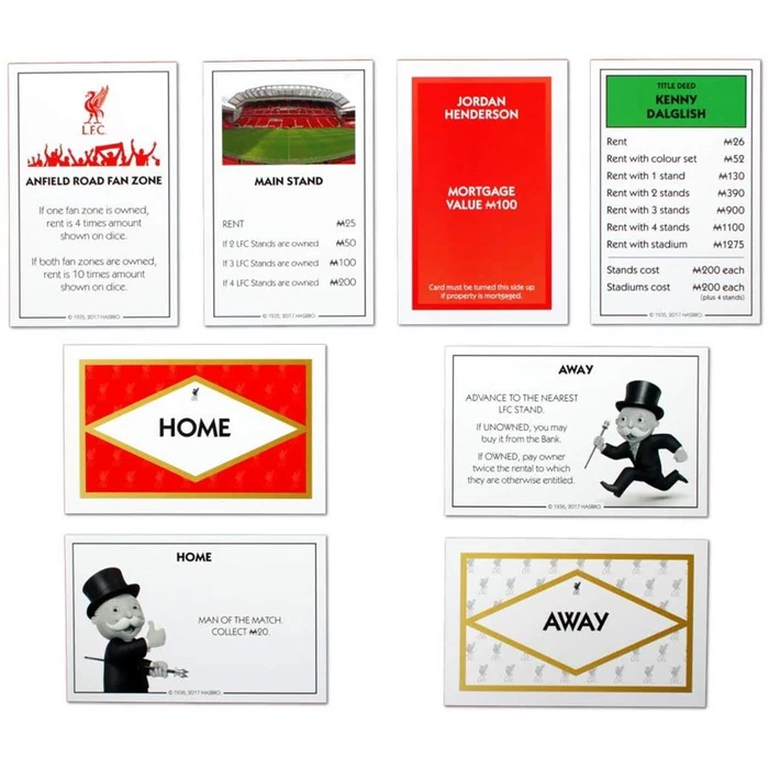 Hasbro - Monopoly Liverpool FC társasjáték