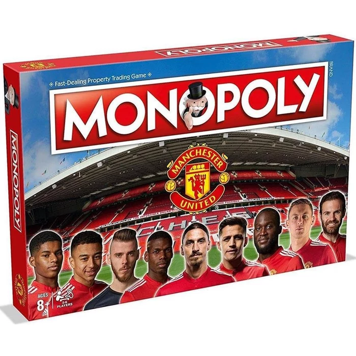 Hasbro - Monopoly Manchester United FC társasjáték