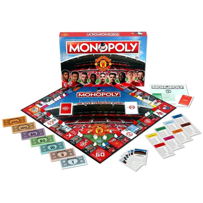 Hasbro - Monopoly Manchester United FC társasjáték