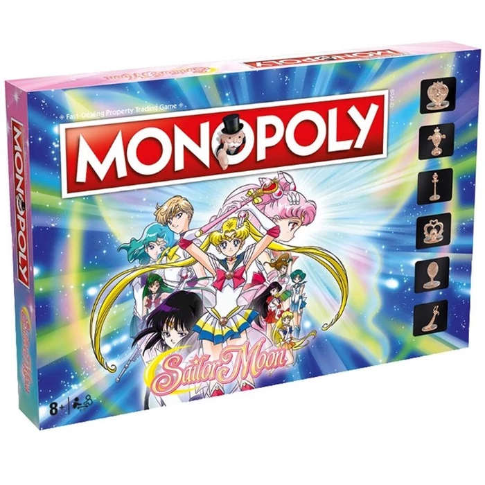 Hasbro - Monopoly Sailor Moon társasjáték 