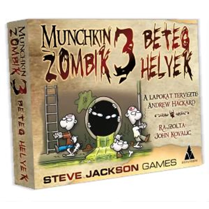 Munchkin Zombik 3 - Beteg helyek kiegészítő 