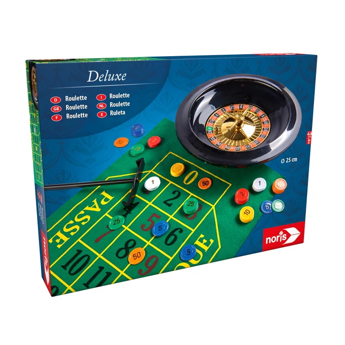 Noris Roulette Deluxe játékszett - 25 cm (6104613)