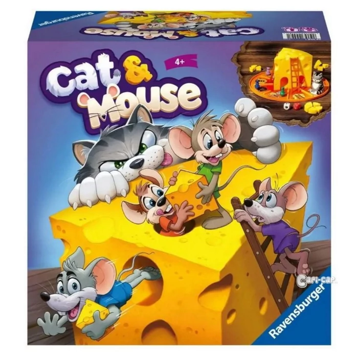 Ravensburger 24563 - Cica és egér társasjáték