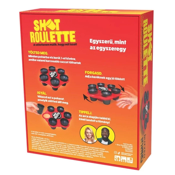 Shot Roulette Parti társasjáték (SR63383)
