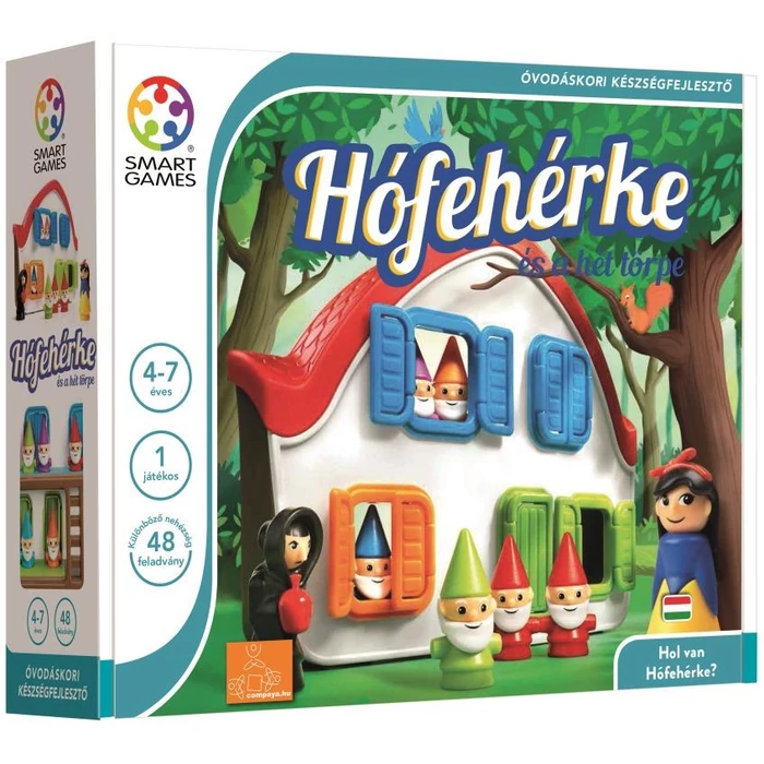 Smart Games - Hófehérke és a hét törpe logikai játék 