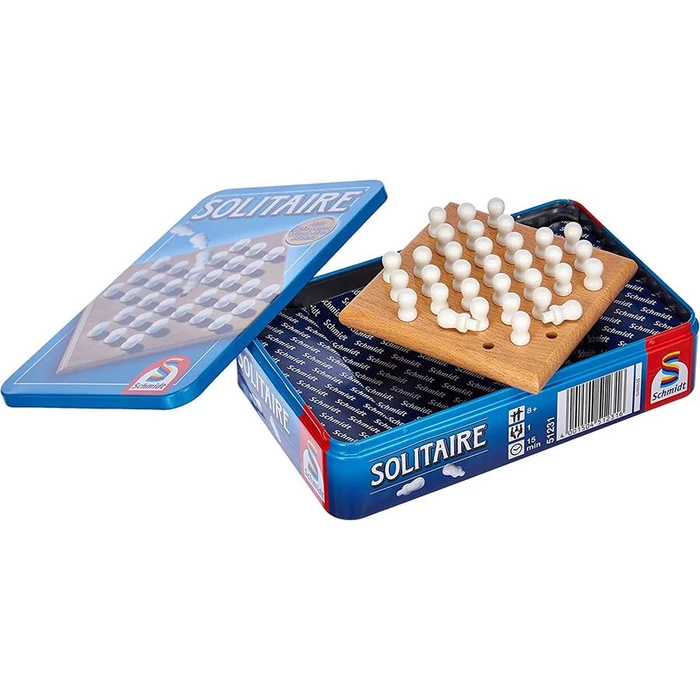 Schmidt - Solitaire társasjáték fémdobozban