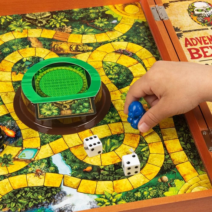 Jumanji társasjáték fa dobozban - új kiadás (6062372)