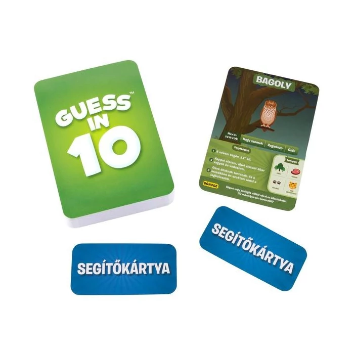 Guess in 10 - Találd ki oktató társasjáték - Állatvilág (6062591)