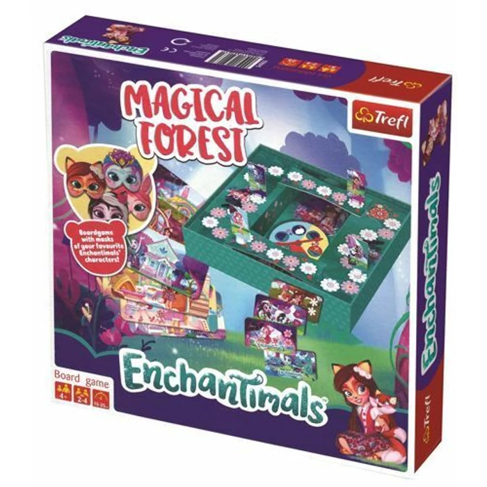 Trefl 01684 - Enchantimals - Varázslatos erdő - 3D társasjáték