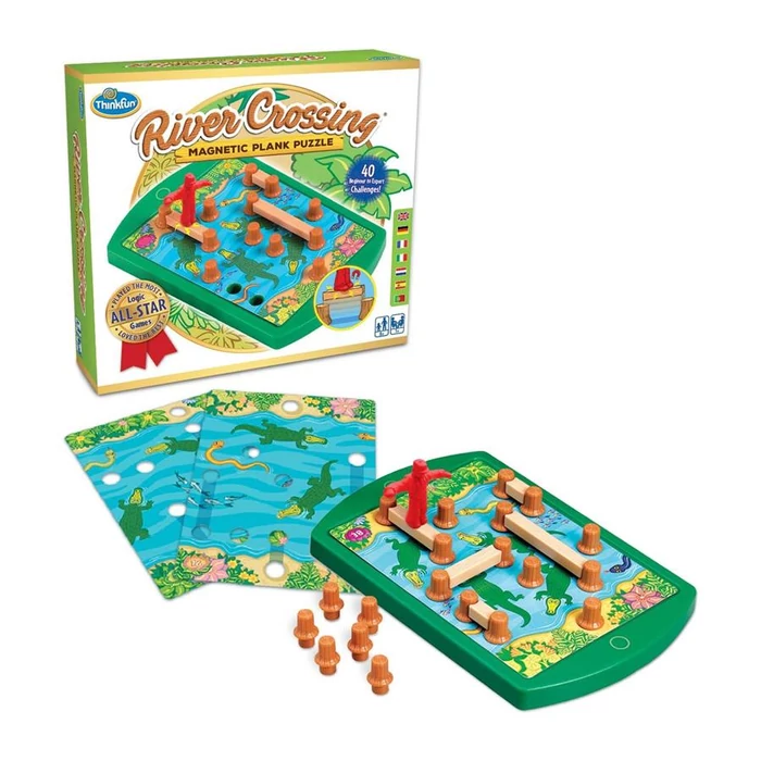 Thinkfun River Crossing - Átkelés a folyón logikai játék (763498) 
