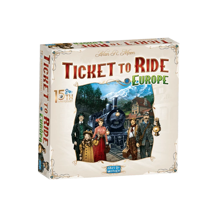 Ticket to Ride Európa 15. jubileumi kiadás társasjáték