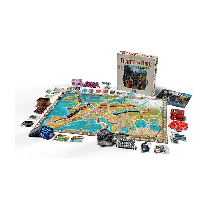 Ticket to Ride Európa 15. jubileumi kiadás társasjáték