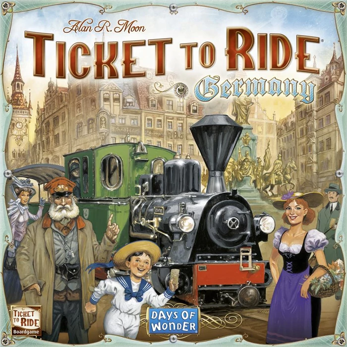Ticket to Ride Germany társasjáték 