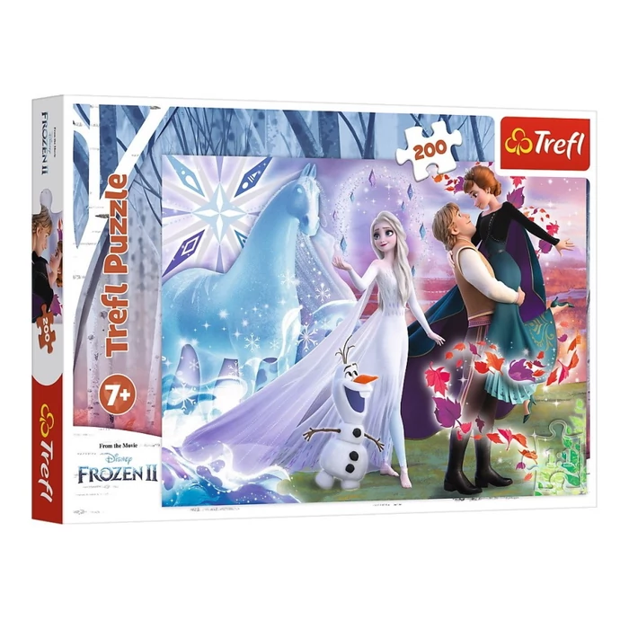 Trefl 13265 - Jégvarázs 2 - Varázslatos nővérek világa - 200 db-os puzzle