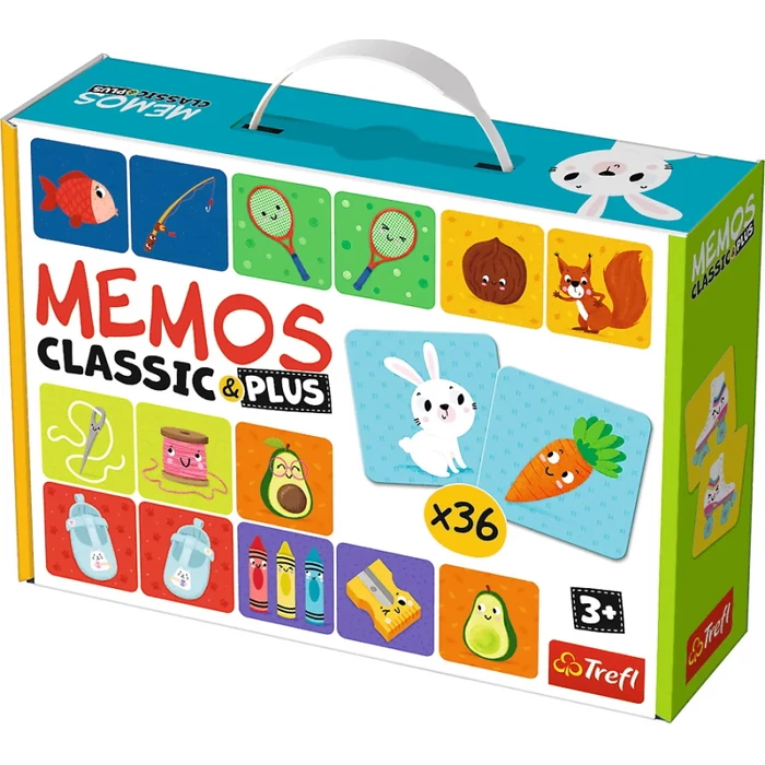 Trefl Memóriajáték - Klasszikus (02272)
