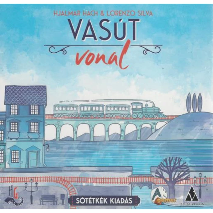 Vasútvonal társasjáték - Sötétkék kiadás