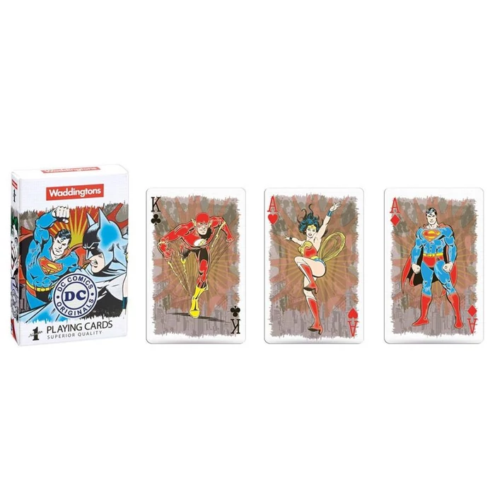 Waddingtons DC Comics francia kártya