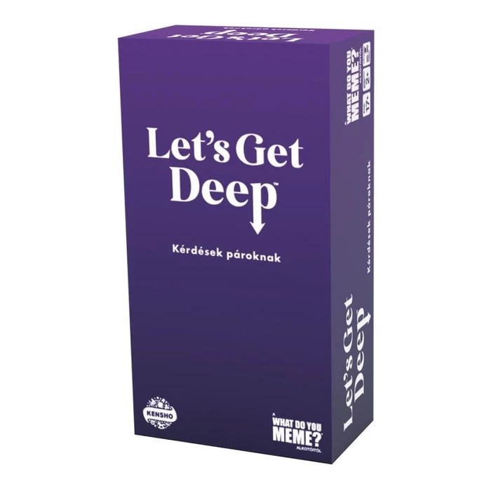 What do you meme? - Let's get deep - kérdések pároknak társasjáték