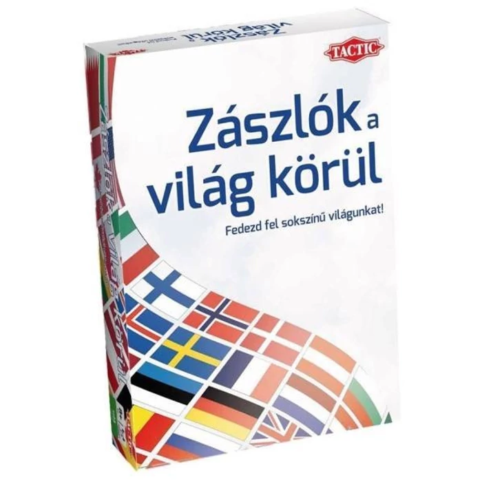 Zászlók a világ körül társasjáték