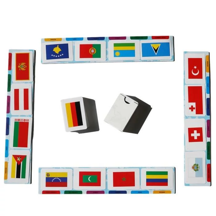 Zászlók a világ körül társasjáték