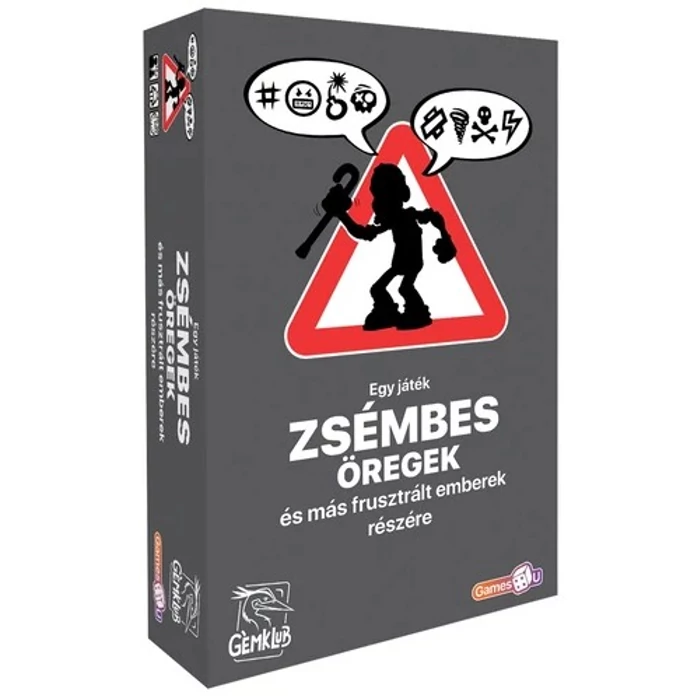 Zsémbes öregek társasjáték (ASM34724)