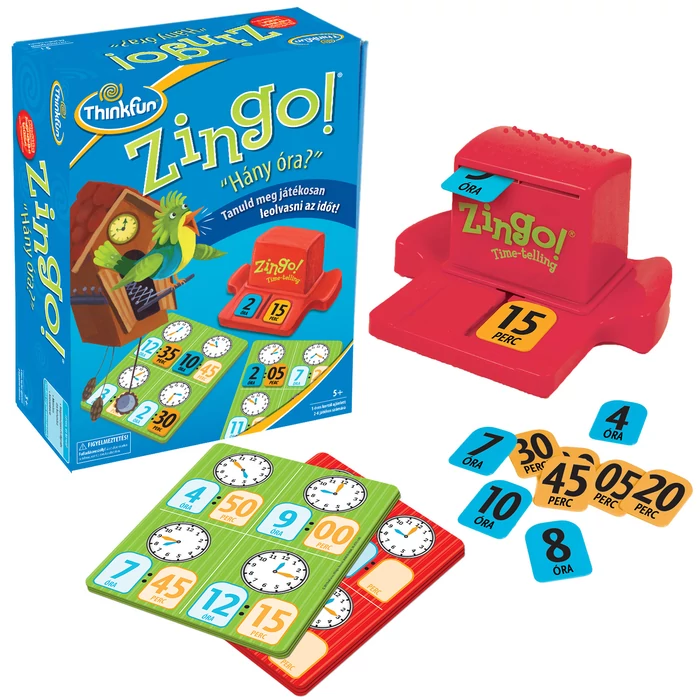 Thinkfun 7705 - Zingo! - Hány óra?