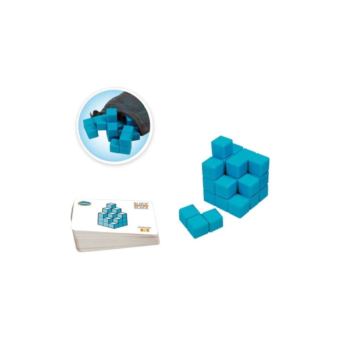 Thinkfun - Block by Block - 4-es puzzle - logikai játék